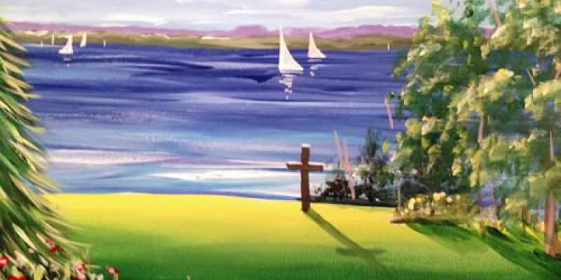 All artwork in this article by Columban missionaries living in Bristol, R.I.